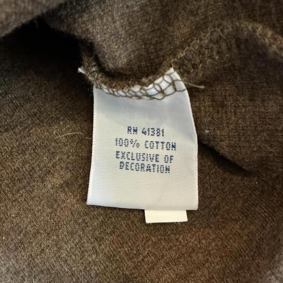 Size L - Polo Ralph Lauren Estate Rib 1/4 Zip Pullover Sweater Brown Mens #49609 - Picture 9 of 11